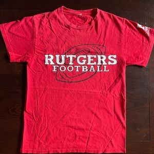 Rutgers Short Sleeved T-Shirt: Red